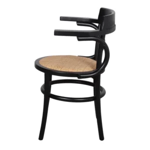 mobiliario-contract-silla madera ratan pompeya negra 3